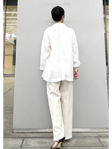 ラミージャケットでワントーンコーデ