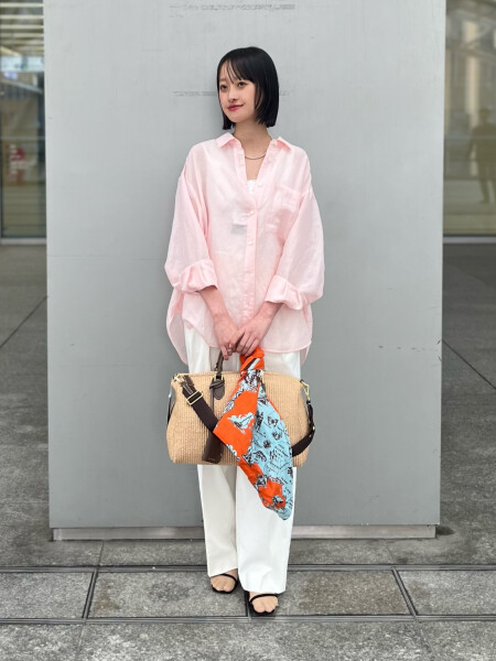 春夏にぴったりリネンシャツ🌸