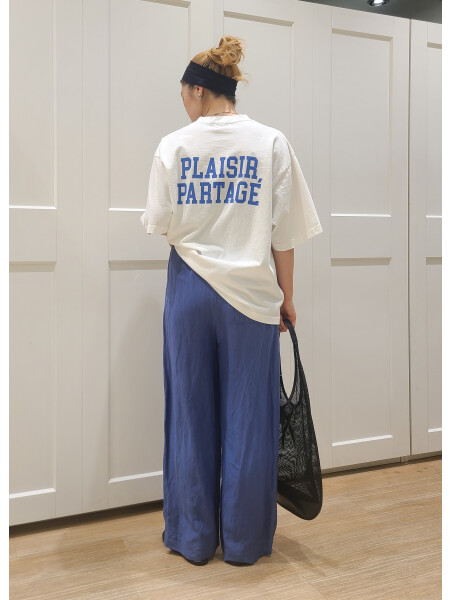 ピグメントダイカジュアルロゴBIG Tシャツ