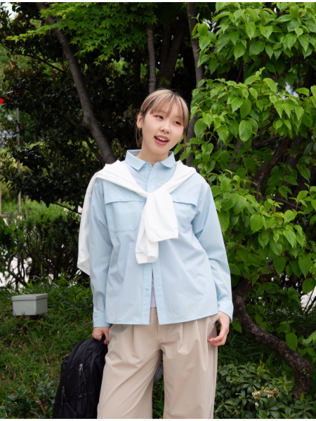 春のHIKEコーデ